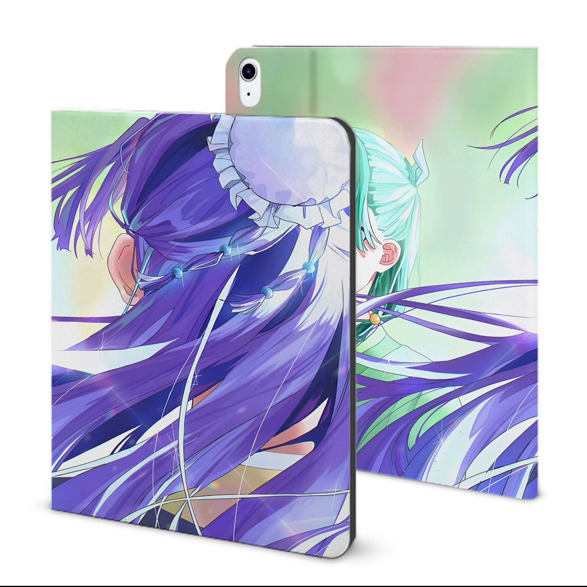（画像用） 薬屋のひとりごと The Apothecary Diaries IPad ケース ブック型 PUレザー TPU 耐衝撃 軽量 薄型 ペン収納なし 全面保護 IPad 各モデル対応